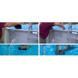 Baseino remonto grebėstai, labai stipri baseino remonto juosta, 150 cm