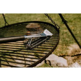 Vielinių grotelių valymo šepetys + nemokamas grandiklis, atidarytuvas, premium