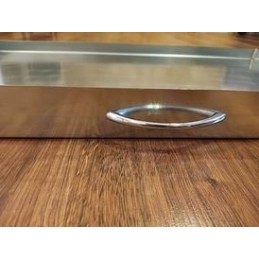 Pelenų keptuvė plytų griliui statyti 60x40x4