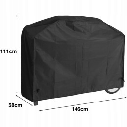 Grilio dangtis brezento korpuso dangtis