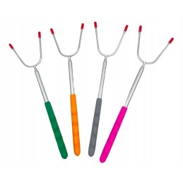 Teleskopinė šakutė dešrelėms virti, 4 vnt