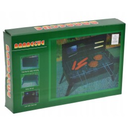 Didelė, sulankstoma, turistinė sodo anglių kepsninė