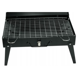 Didelė, sulankstoma, turistinė sodo anglių kepsninė