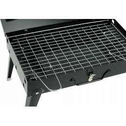 Didelė, sulankstoma, turistinė sodo anglių kepsninė