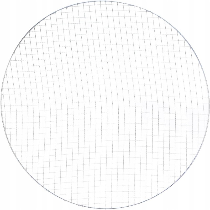 Cinkuoto metalo grilio grotelės, apvalios, 44,5 cm, 2 vnt.