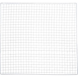 Cinkuotos metalinės grotelės, 40 x 40 cm kvadratinės