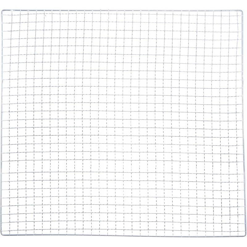 Cinkuotos metalinės grotelės, 40 x 40 cm kvadratinės