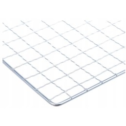 Cinkuotos metalinės grotelės, 40 x 40 cm kvadratinės