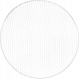 Cinkuoto metalo grilio grotelės, apvalios, 44,5 cm, 2 vnt.