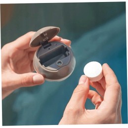 Plaukiojantis intex baseino cheminių medžiagų dozatorius