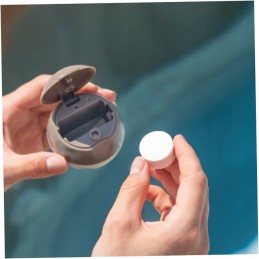 Plaukiojantis intex baseino cheminių medžiagų dozatorius