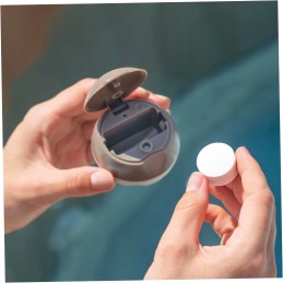 Plaukiojantis intex baseino cheminių medžiagų dozatorius