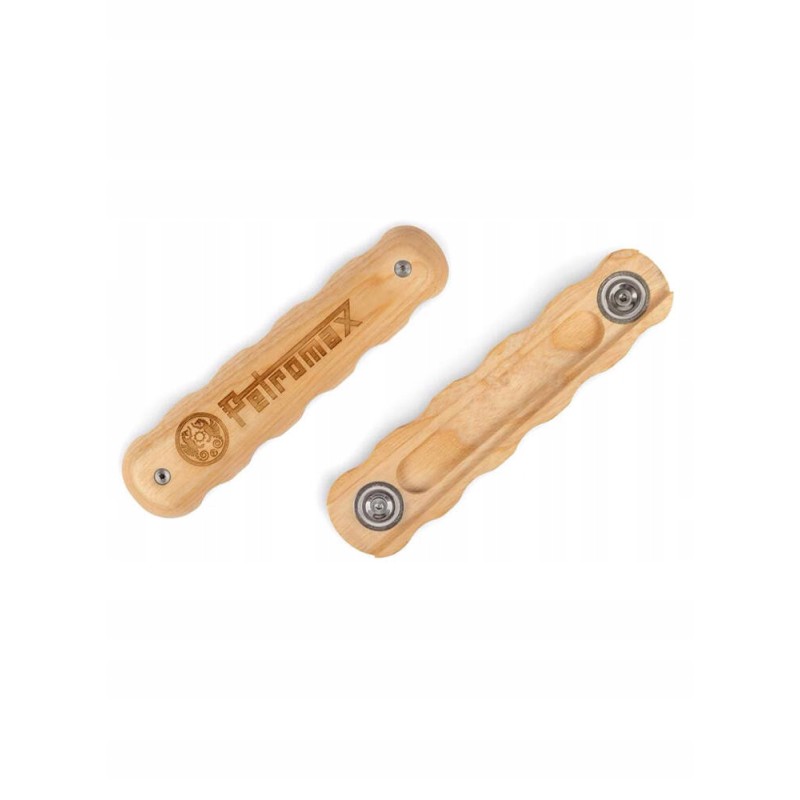 Medinis magnetinis laikiklis ketaus keptuvėms petromax medinė rankena