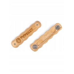 Medinis magnetinis laikiklis ketaus keptuvėms petromax medinė rankena