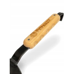 Medinis magnetinis laikiklis ketaus keptuvėms petromax medinė rankena