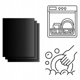 🔥_xDD25_ Tefloniniai grilio kilimėliai 12vnt 🔥