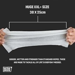 Grilio valymo servetėlės 60 vnt