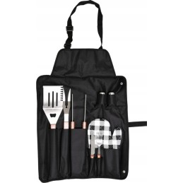 BBQ prijuostė su priedais 8 dalys žaislas