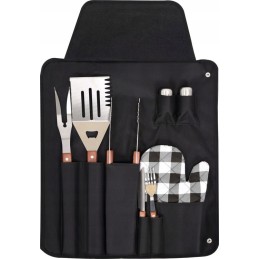 BBQ prijuostė su priedais 8 dalys žaislas
