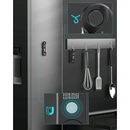 Grilio termometras su zondu, skaitmeninis momentinis skaitymas, LCD ekranas