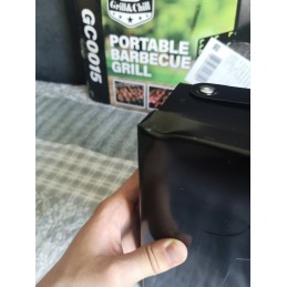 Sulankstomos anglies kepsninės / lagaminas GC0015