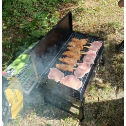 Sulankstomos anglies kepsninės / lagaminas GC0015