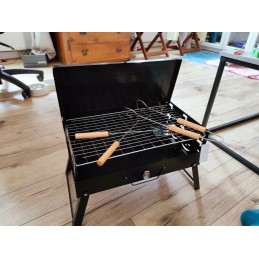 Sulankstomos anglies kepsninės / lagaminas GC0015