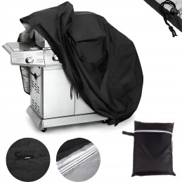 Storo dangčio grilio dangtis atsparus vandeniui nuimamas patvarus xl 145x61x117cm