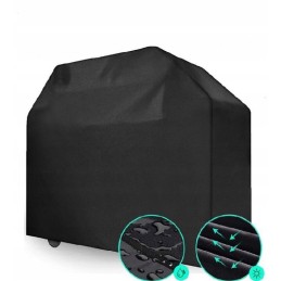 Storo dangčio grilio dangtis atsparus vandeniui nuimamas patvarus xl 145x61x117cm