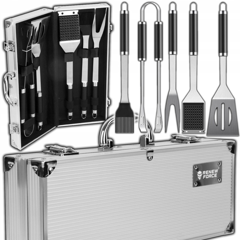 ✅ Į renew force kepsninių rinkinį įeina: