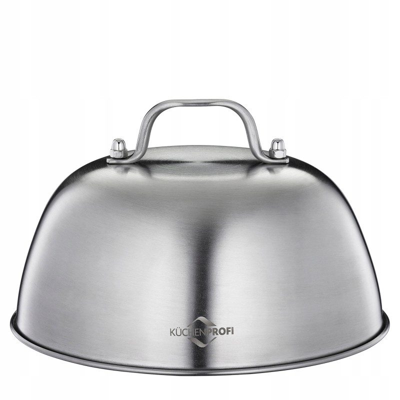 Dangtis mėsainiams kepti ant grotelių 16 x 9,5 cm nerūdijančio plieno kuchenprofi