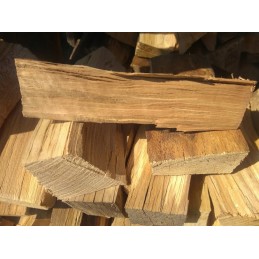 Prabangios malkos, skirtos rūkyti krosnyje ir židinyje be buko vyšnių žievės