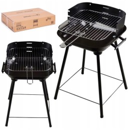 Sodo kepsninė su reguliuojamomis pikniko grotelėmis