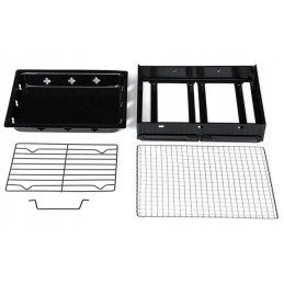 Sulankstomas lagamino grotelės 43x29x22cm maestro mr 1010