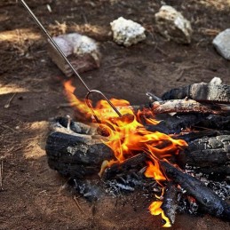 Teleskopinė šakutė dešrelėms virti, 4 vnt.