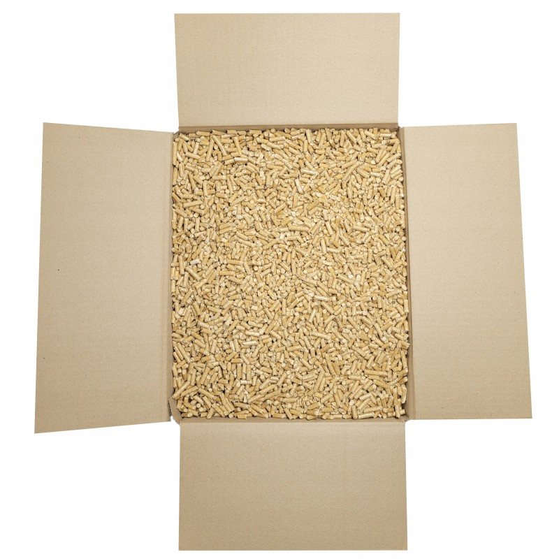 Granulių medienos granulės 100 premium pušies 20kg 6mm