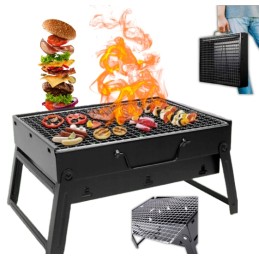 ✅ Nešiojama turistinė sodo kepsninė + nuimamos grotelės - kepkite kur tik norite!