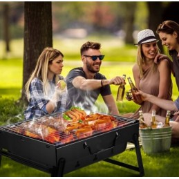 ✅ Nešiojama turistinė sodo kepsninė + nuimamos grotelės - kepkite kur tik norite!