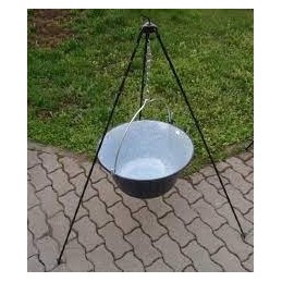 Vengriškas emaliuotas puodas, 14 l, dangtis