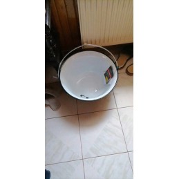 Vengriškas emaliuotas puodas, 14 l, dangtis