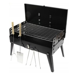 Sulankstomos turistinės kepsninės + priedai