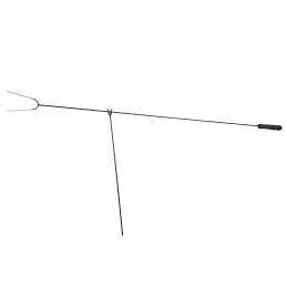 Lazdelės šašlykams, 150 cm, atramos, 10 vnt