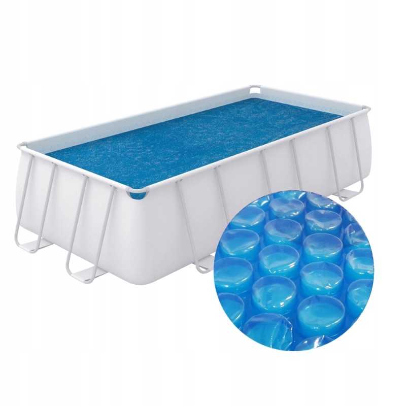 Universalus saulės folijos uždangalas baseinui, didelis burbulas, metras