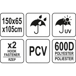 Grilio dangtis 150 x 65 x 105 cm