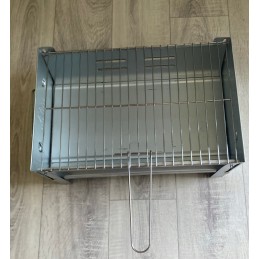 Sulankstomos nešiojamos turistinės anglies kepsninės 40x27