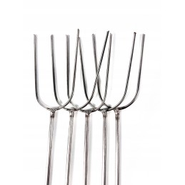 Lazdelės, laužo lazdos, 100 colių, nerūdijančio plieno, 120, 5 vnt