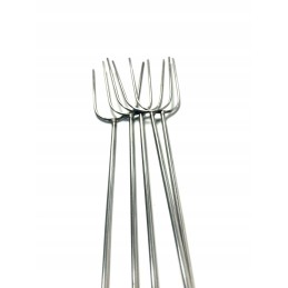 Lazdelės, laužo lazdos, 100 colių, nerūdijančio plieno, 120, 5 vnt
