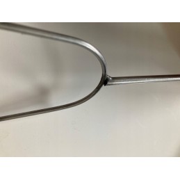 Lazdelės, laužo lazdos, 100 colių, nerūdijančio plieno, 120, 5 vnt