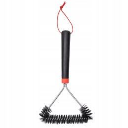 Tripusis grilio valymo šepetys 30 cm Weber 6277