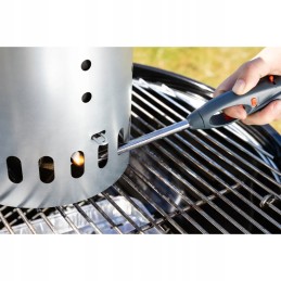 Kaminas šašlykinės apšvietimui 19x30 cm natūralaus